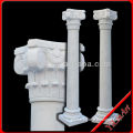 Golden Bay White Marble Roman House Pillar Designs YL-L077